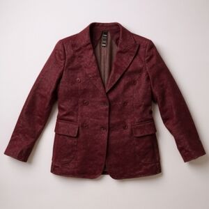 Italian Wool Double-Breasted Blazer – Made in Italy – Men’s Size 50